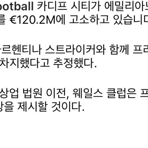 카디프 시티, 에밀리아노 살라 관련하여 낭트 고소
